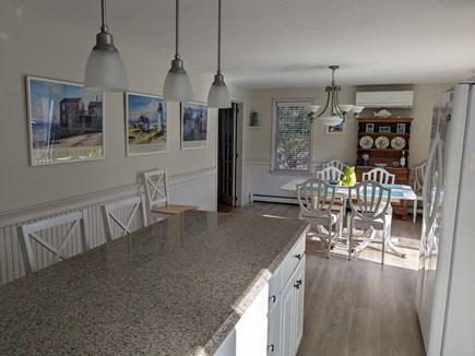Brewster Cape Cod vacation rental - Fully equipped kitchen with island.