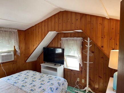 Harwich Cape Cod vacation rental - Bedroom up (2) - Queen size bed, window AC smart TV