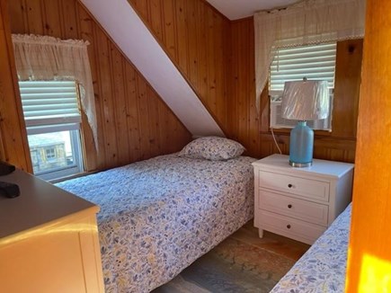 Harwich Cape Cod vacation rental - Bedroom up (3) - two twin beds, window AC  smart TV