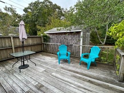 Hyannis Cape Cod vacation rental - Outside Deck with Dining and Seating