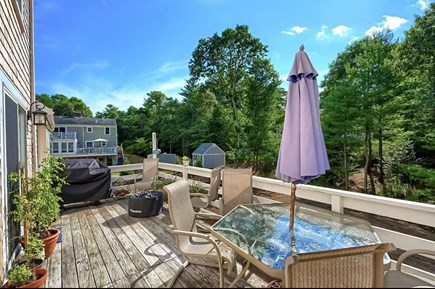Marstons Mills Cape Cod vacation rental - Back deck