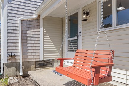 Harwichport Cape Cod vacation rental - Cute porch swing
