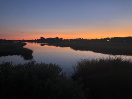 West Dennis Cape Cod vacation rental - Sunrise from back yard