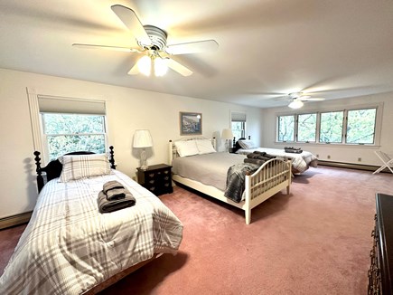 East Falmouth, MA Cape Cod vacation rental - Third bedroom 2 Twins 1 Queen waterfront