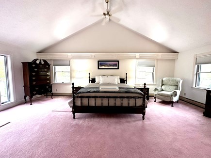 East Falmouth, MA Cape Cod vacation rental - Master Bedroom Suite w Romeo deck waterfront
