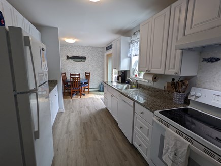 Harwich Cape Cod vacation rental - Beautifully renovated kitchen with breakfast nook fully stocked!