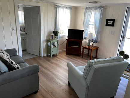 West Dennis Cape Cod vacation rental - Living room Unit A