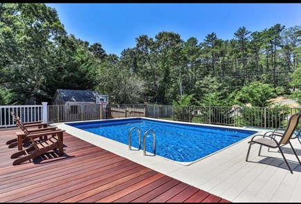 West Harwich Cape Cod vacation rental - Small yet refreshing pool perfect for families.