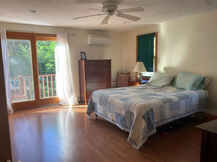 West Harwich Cape Cod vacation rental - Spacious primary bedroom with two closets and bathroom.