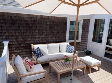 Chatham Cape Cod vacation rental - Deck with couch, chair and service bar