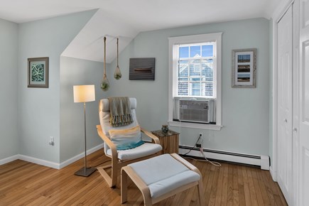 Provincetown Cape Cod vacation rental - sitting area in bedroom