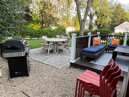 Wellfleet Village Cape Cod vacation rental - Wonderful dining and lounge with bbq
