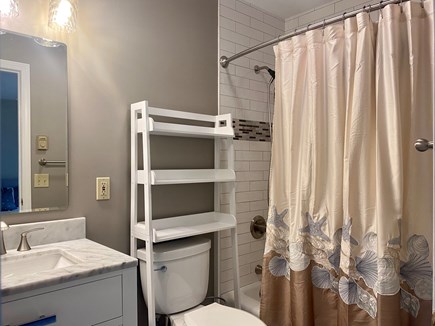 Ocean Edge, Brewster Cape Cod vacation rental - Downstairs Bathroom with a combo tub/shower