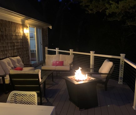 East Orleans Cape Cod vacation rental - Fabulous outdoor seating with fire pit
