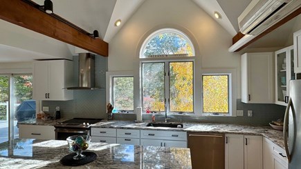 East Orleans Cape Cod vacation rental - Exquisite new kitchen with soaring ceiling