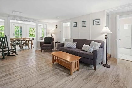 Brewster Cape Cod vacation rental - Plenty of seating in living room