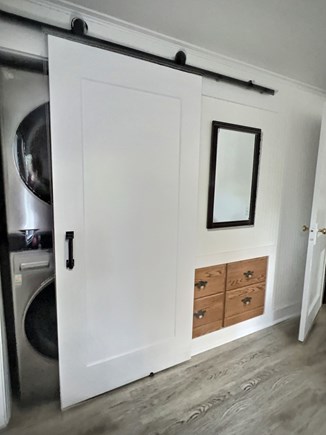 Brewster Cape Cod vacation rental - Brand new washer and dryer located in closet downstairs