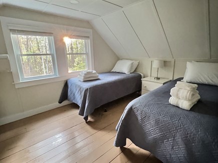 Brewster Cape Cod vacation rental - Upstairs bedroom #2 with closet and dresser