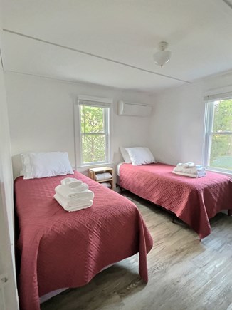 Brewster Cape Cod vacation rental - Downstairs bedroom with closet and dresser