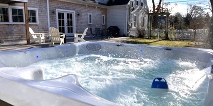 East Orleans Cape Cod vacation rental - Hot tub on rear patio