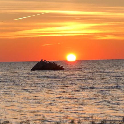East Orleans Cape Cod vacation rental - Glorious sunsets at Rock Harbor, 8 minutes from the Parsonage