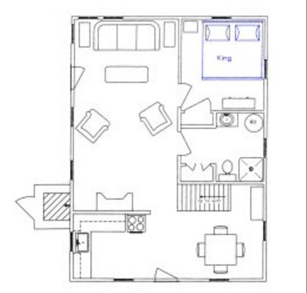 Brewster Cape Cod vacation rental - Floorplan