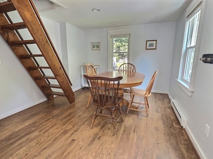 Brewster Cape Cod vacation rental - Dining room with ladder to loft