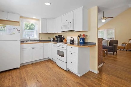 Brewster Cape Cod vacation rental - Kitchen with dishwasher and full sets of cookware and utensils