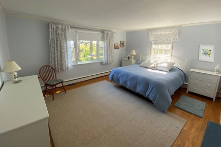 Eastham Cape Cod vacation rental - Primary Bedroom & view of marsh and Atlantic. New king-sized bed.