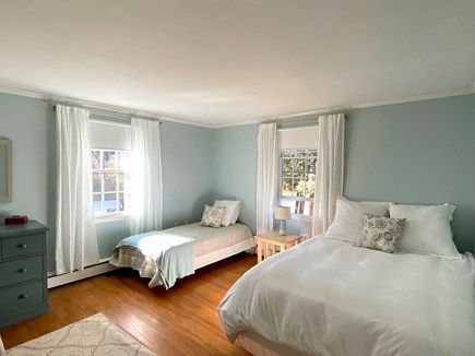 Eastham Cape Cod vacation rental - Bedroom with queen-size bed and twin bed.