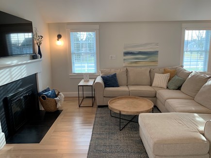 Lewis Bay, West Yarmouth Cape Cod vacation rental - Living room off kitchen