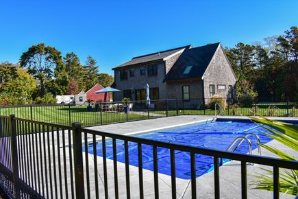 Dennis Cape Cod vacation rental - Pool in the day