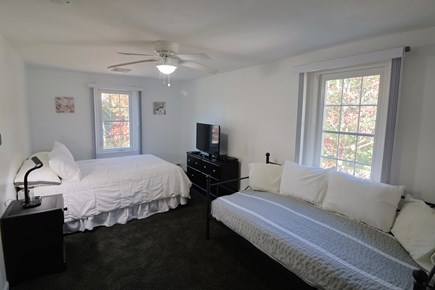 East Dennis Cape Cod vacation rental - Another second floor bedroom with TV & ceiling fan
