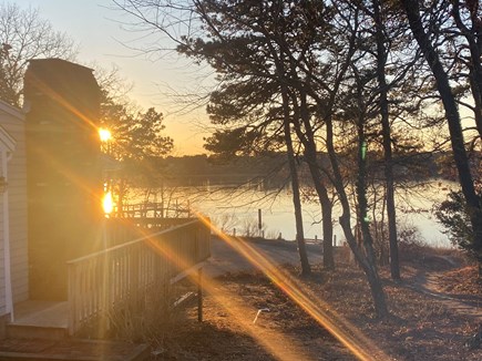 South Dennis Cape Cod vacation rental - Fall Sunset Views