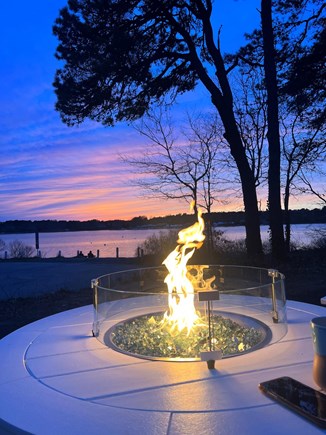 South Dennis Cape Cod vacation rental - Share an after sunset moment with family & friends