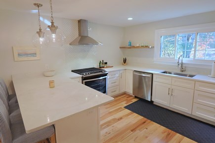 East Dennis Cape Cod vacation rental - Custom Kitchen with Island