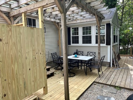 Centerville Cape Cod vacation rental - Private deck with outdoor shower.