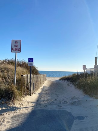South Yarmouth  Cape Cod vacation rental - 10 steps to South Middle beach, no stairs and we have parking