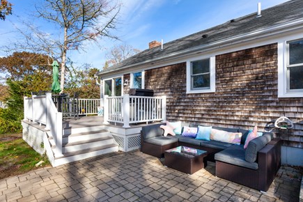 Brewster Cape Cod vacation rental - Deck and patio with outdoor seating