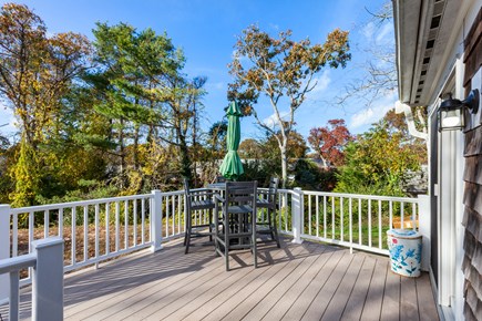 Brewster Cape Cod vacation rental - Deck located off the rear of the house