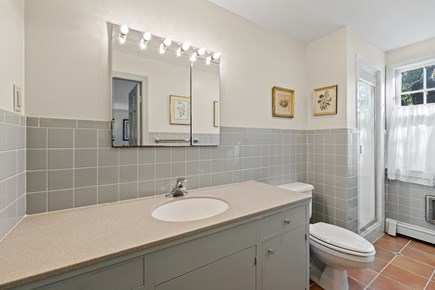 Chatham Cape Cod vacation rental - Ensuite bathroom with shower stall and hall access