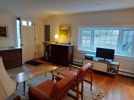 Dennis Cape Cod vacation rental - Sunny open living with flat screen cable TV