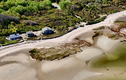 Orleans, Skaket Beach Front Cape Cod vacation rental - Looking back over the water