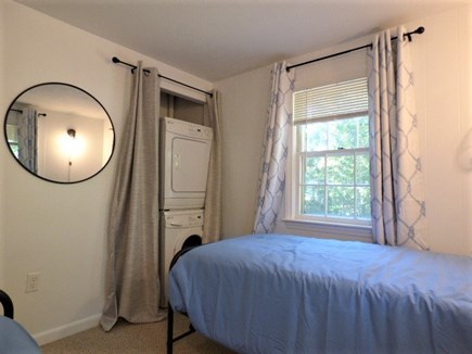 Brewster Cape Cod vacation rental - Stackable washer Dryer in twin bedroom