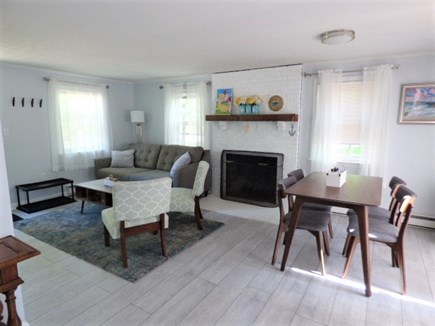 Brewster Cape Cod vacation rental - Open floor plan with Living, Dining and Kitchen