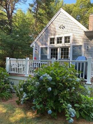 Osterville - Barnstable Cape Cod vacation rental - Back Deck