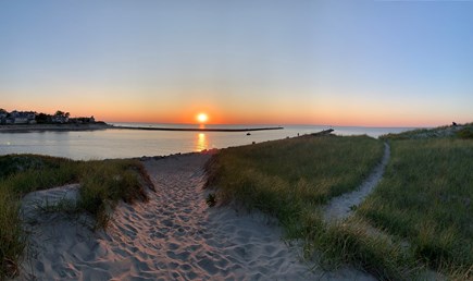 Osterville - Barnstable Cape Cod vacation rental - Sunset @ Sesuit in Dennis - bayside beach