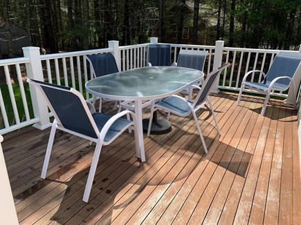 Osterville - Barnstable Cape Cod vacation rental - Deck seating