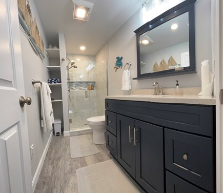 Osterville - Barnstable Cape Cod vacation rental - 2nd floor bathroom with stand up shower