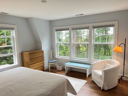 Cotuit Cape Cod vacation rental - Upstairs bedroom w/ensuite bathroom.  King bed. Can be 2 twins.